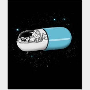 Space Capsule Posters and Art
